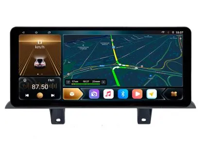 Штатная магнитола BMW 5 серия (G30) 2017-2022 12.3 дюйма Carmedia OL-3039-1053-Q на Android 12 (4G-SIM, 6/128, DSP, QLed) Audi Style