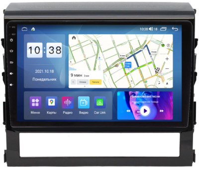 Магнитола для Toyota Land Cruiser 200 2015+ Parafar на Андроид 14.0 PF567THD