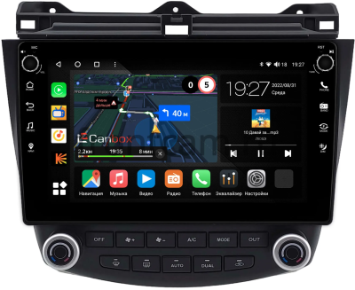 Штатная магнитола BYD F6 2007-2012 Canbox M-Line 7805-10-2187 на Android 10 (4G-SIM, 2/32, DSP, QLed) С крутилками