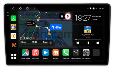 Штатная магнитола Canbox M-Line 2K 4179-9327 для Toyota Land Cruiser Prado 90 1996-2002 (левый руль) на Android 10 (4G-SIM, 4/64, DSP, QLed)