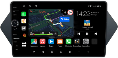 Штатная магнитола Acura MDX 2 2006-2013 Canbox M-Line 7841-9-1199 на Android 10 (4G-SIM, 4/64, DSP, QLed)