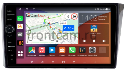 Штатная магнитола Brilliance H530, V5 2011-2020 Canbox H-Line 7843-9-2447 Android 10 (4G-SIM, 4/64, DSP, QLed)