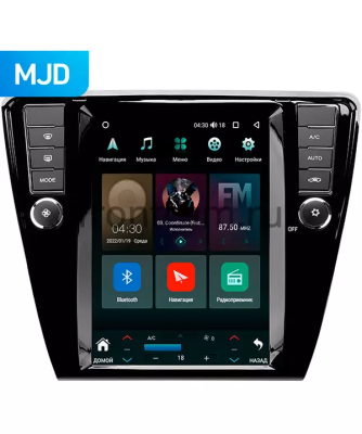Canbox M-Line 5620-1312-61 (Tesla style) штатная магнитола для Skoda Octavia (A7) 2013-2020 (с климатом) на Android 10 с 2Gb, DSP, 4G