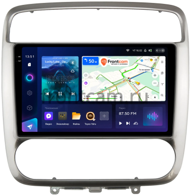 Штатное головное устройство Teyes CC3 2K 360 6/128 9.5 дюймов RM-9-294 для Honda Stream 2000-2006 на Android 10 (4G-SIM, DSP, QLed)