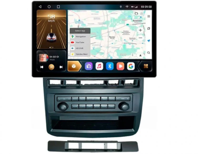 Штатная магнитола VW Touareg 2010-2018 (RCD550, RNS850 поддержка подогревов) 13 дюймов Kuberg KP-1222-1031-Q на Android 12 (4G-SIM, 6/128, DSP, QLed)