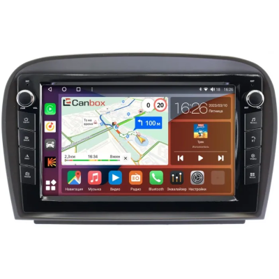 Штатная магнитола Mercedes-Benz SL (R230) 2006-2011 Canbox H-Line 7824-9403 на Android 10 (4G-SIM, 6/128, DSP, IPS) С крутилками