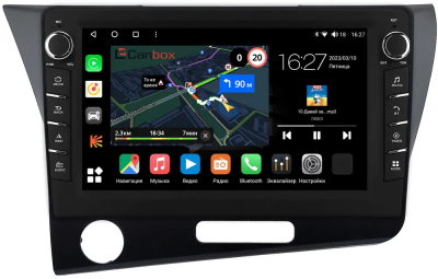 Штатная магнитола Honda CR-Z 2010-2016 (левый руль) Canbox M-Line 7831-9-0306 на Android 10 (4G-SIM, 2/32, DSP, IPS) С крутилками