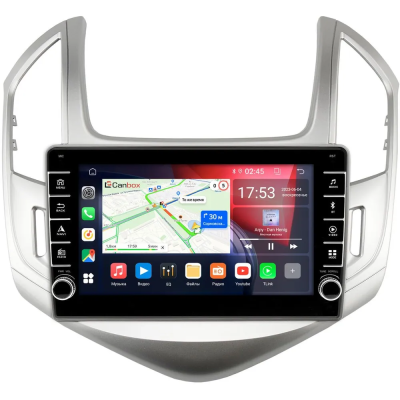 Штатная магнитола Canbox BGT9-242 для Chevrolet Cruze 2012-2016 (серебро) на Android 10.1 (IPS, DSP, CarPlay)