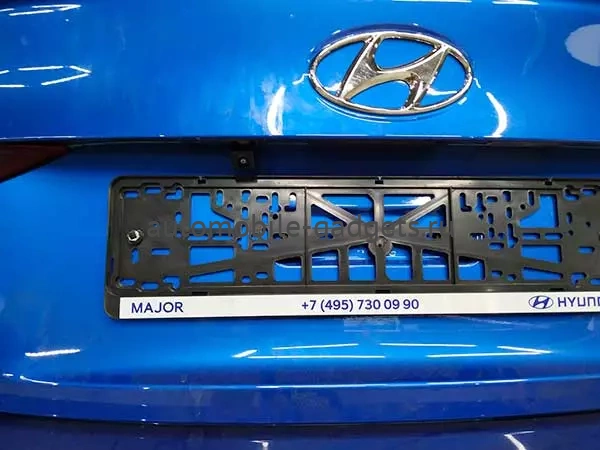 CCD HD штатная камера заднего вида AVS327CPR (#191) для автомобилей Hyundai Elantra 2016+, Solaris 2017+