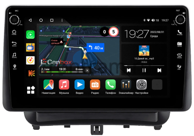 Штатная магнитола Ford Courier 2018-2024 Canbox M-Line 7801-9-1794 на Android 10 (4G-SIM, 2/32, DSP, IPS) С крутилками