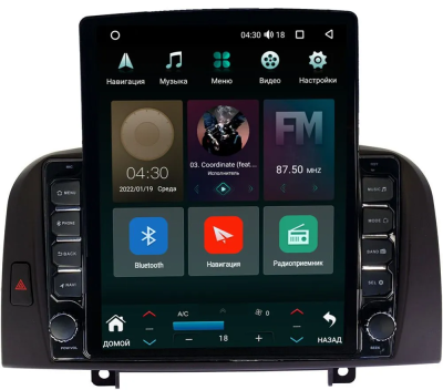 Штатная магнитола Canbox M-Line 5610-9259 для Hyundai Sonata 5 (NF) 2004-2007 на Android 10 (4G-SIM, 2/32, DSP, QLed, Tesla)