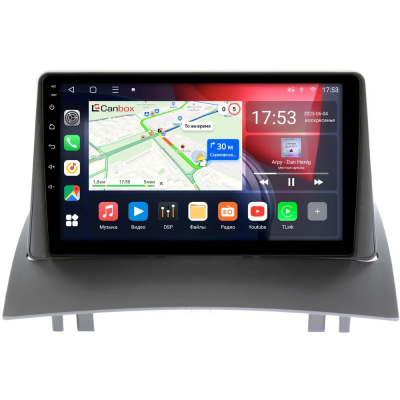 Штатная магнитола Canbox Logic-i3 5721-9231 для Renault Megane 2 2002-2009 на Android 11 (4G-SIM, 4/64, DSP, 360, QLed)