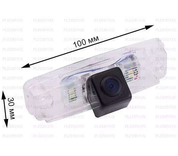 Штатная камера заднего вида Pleervox PLV-CAM-SUB для Subaru Forester, Impreza, Legacy, Outback, Tribeca