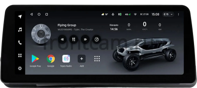 Штатная магнитола BMW 3 (E90, E91, E92, E93) 2004-2013 (для авто без цветного экрана) 12.3 дюйма Teyes LUX ONE (Round Corner) 4/32 RM-0112 на Android 10 (4G-SIM, 4/32, DSP, QLed) Mercedes Style