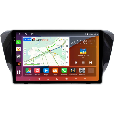 Штатная магнитола Skoda Superb 3 2015-2025 Canbox Logic-i3 2K 5736-1049 на Android 11 (4G-SIM, 8/256, DSP, 360, QLed)