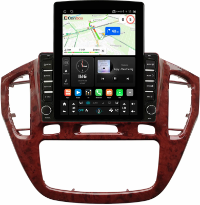 Штатная магнитола Toyota Highlander (U20), Kluger (XU20) 2000-2007 (орех) Canbox GTR095-9-563 на Android 10 (QLed, 4/64, DSP, CarPlay)