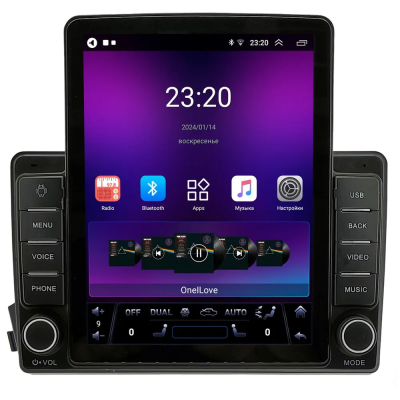 Штатная магнитола Canbox GT095-9-770 для SsangYong Kyron, Korando Sports, Actyon, Actyon Sports 2005-2017 на Android 10 (QLed, 2/32, DSP, CarPlay)
