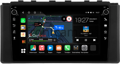 Штатная магнитола Subaru BRZ 2 2020-2024 Canbox M-Line 7801-9-0613 на Android 10 (4G-SIM, 2/32, DSP, IPS) С крутилками