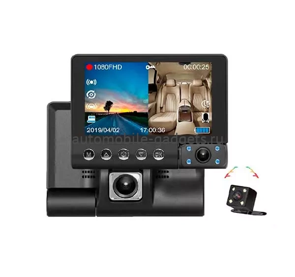 Blackview XZ3 трехкамерный видеорегистратор