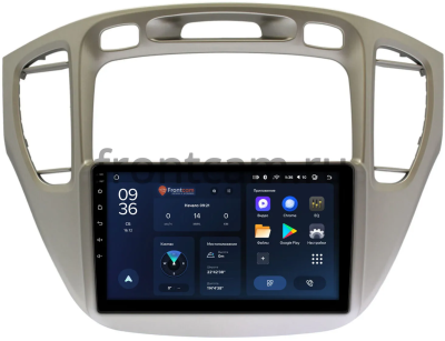 Штатное головное устройство Teyes CC3L WIFI 2/32 9 дюймов RM-9-409 для Toyota Highlander (U20), Kluger (XU20) 2000-2007 (серебро, для авто без монитора) на Android 8.1 (DSP, IPS, AHD)