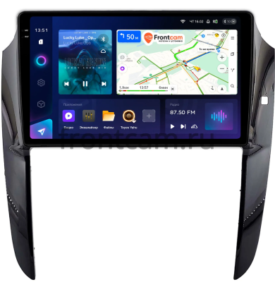 Штатное головное устройство Toyota Ipsum (M20) 2001-2009 (Тип A, черная, глянцевая) Teyes CC3 2K 360 6/128 9.5 дюймов RM-9-2157 на Android 10 (4G-SIM, DSP, QLed)