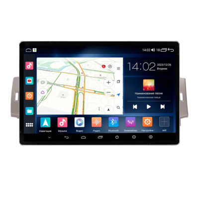 Магнитола для Toyota Corolla 2002-2006 Коричневая Parafar на Андроид 13.0 PF50313u2kAIR