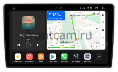 Штатная магнитола Hyundai Coupe 2 (GK) 2002-2007 Canbox PRO-Line 2K 4254-9-1112 на Android 13 (4G-SIM, 12/256, DSP, QLed)