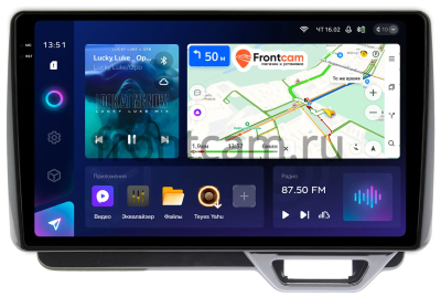 Штатное головное устройство Honda N-BOX 2, N-WGN 2 2019-2022 Teyes CC3 2K 360 6/128 10.36 дюймов RM-10-314 на Android 10 (4G-SIM, DSP, QLed)