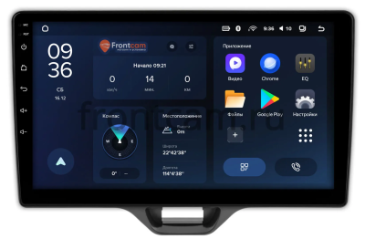 Штатное головное устройство Toyota Yaris 4, Yaris Cross 2020-2024 (левый руль) Teyes CC3L WIFI 2/32 10 дюймов RM-10-552 на Android 8.1 (DSP, IPS, AHD)