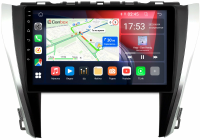Toyota Camry XV55 2014-2018 (для авто без камеры) Canbox RS10-1045 1.5/32 на Android 10 (IPS, DSP, CarPlay) Toyota Camry XV55 2014-2018 (для авто без камеры) Canbox RS10-1045 1.5/32 на Android 10 (IPS, DSP, CarPlay)