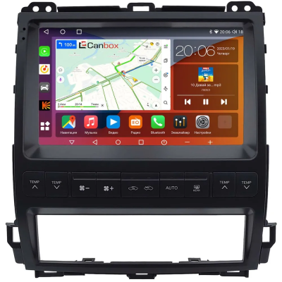 Штатная магнитола Lexus GX 470 2002-2009 (для любой комплектации) Canbox EVO 2K 5814-9-2530 на Android 14 (4G-SIM, 4/64, DSP, QLed, AI, 360)