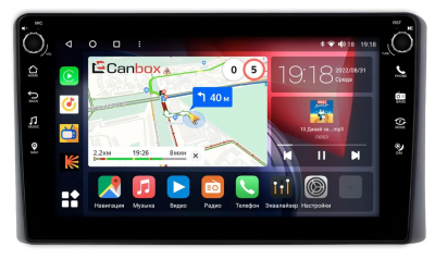 Штатная магнитола Canbox H-Line 7806-10-1880 для Ford F-150 14 2020-2024 на Android 10 (4G-SIM, 4/32, DSP, QLed) С крутилками