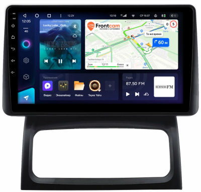 Штатное головное устройство Teyes CC3L 4/64 9 дюймов RM-9-0750 для Renault Clio 2 2001-2005 на Android 10 (4G-SIM, DSP, IPS)