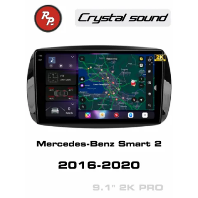 Автомагнитола RedPower 85371PRO для Mercedes-Benz Smart 3 (2014-2020)