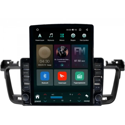 Штатная магнитола Canbox M-Line 5610-9-271 для Peugeot 508 2011-2018 на Android 10 (4G-SIM, 2/32, DSP, QLed, Tesla)