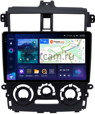 Штатное головное устройство Mitsubishi Colt 6 2002-2012 (матовая) Teyes CC3 2K 360 6/128 9.5 дюймов RM-9-0412 на Android 10 (4G-SIM, DSP, QLed)