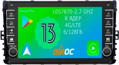 Штатная магнитола Airoc AB-3709 для Volkswagen / Skoda 9" , 2018+
