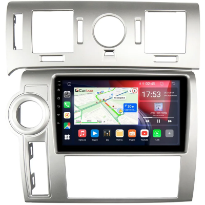 Штатная магнитола Canbox RS9-3694 для Hummer H2 2007-2009 (серая) 1.5/32 Android 10 (IPS, DSP, CarPlay)
