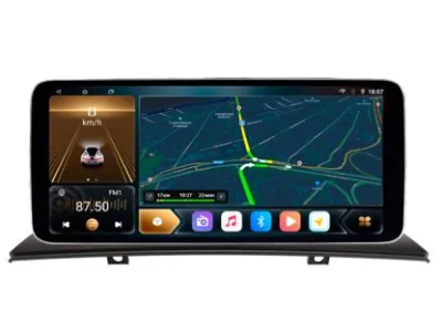 Штатная магнитола BMW 1 серия 2004-2012 12,3 дюйма Carmedia OL-3031-1051-Q на Android 12 (4G-SIM, 6/128, DSP, QLed) Mercedes Style