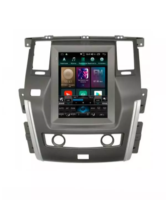 Roximo RT-1208 ("Тесла-стиль") Штатная магнитола для Nissan Patrol 2017+ на Android 11 c 6GB, DSP, 4G