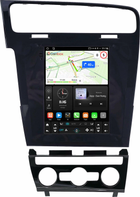 Штатное головное устройство Volkswagen Golf 7 2012-2022 Canbox M-Line (Tesla style) 9.7 дюймов 2/32 5620-1312-2 на Android 10 (4G-SIM, DSP, QLed)