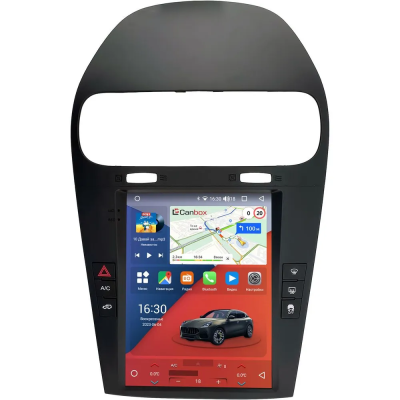 Штатное головное устройство Fiat Freemont 2011-2016 Canbox PRO-Line (Tesla style) 9.7 дюймов 8/256 7883-1312-141 на Android 13 (4G-SIM, DSP, QLed)