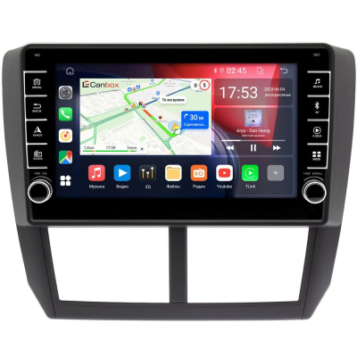 Штатная магнитола Subaru Forester 3, Impreza 3 2007-2013 Canbox BGTR9-9080 4/64 Android 10 (IPS, DSP, CarPlay)