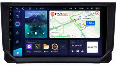 Штатное головное устройство Teyes CC3L 4/64 9 дюймов RM-9-0888 для Seat Ibiza 5, Arona 2017-2021 на Android 10 (4G-SIM, DSP, IPS)