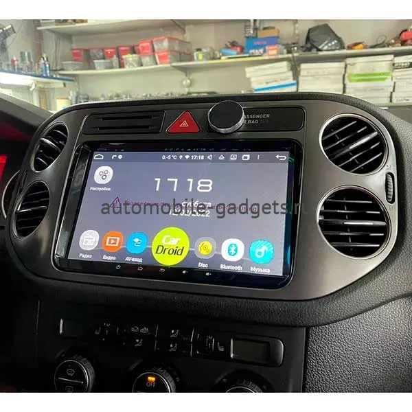 Roximo CarDroid RD-3721D штатная магнитола для Volkswagen, Skoda, Seat на Android 10 с 4GB, DSP