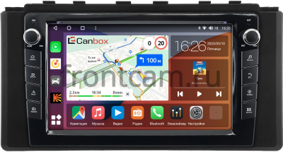 Штатная магнитола Subaru BRZ 2 2020-2024 Canbox H-Line 7824-9-0613 на Android 10 (4G-SIM, 6/128, DSP, IPS) С крутилками