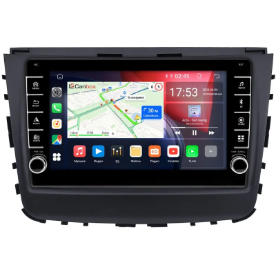 SsangYong Rexton 4 2017-2023 магнитола 2 DIN 9 дюймов Canbox BGT9-789 2/32 Android 10 (IPS, DSP, CarPlay)