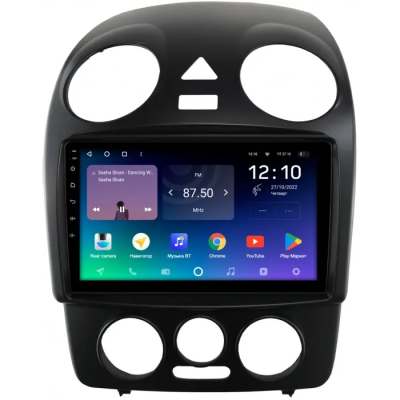 Штатное головное устройство Teyes SPRO PLUS 4/32 9 дюймов RM-9-4604 для Volkswagen Beetle 1997-2010 на Android 10 (4G-SIM, DSP, IPS)