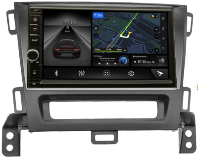 Магнитола в штатное место 2 din Opel Zafira Tourer С 2011-2016 Canbox M-Line 5601-RP-11-521-245 на Android 10 (4G-SIM, 2/32, DSP, IPS) С крутилкой