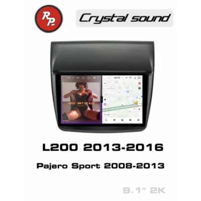 Автомагнитола RedPower 85038 для Mitsubishi L200 (09.2013-02.2016), Pajero Sport (08.2008-09.2013)